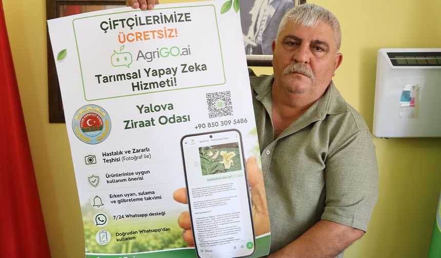 Yalova’daki Çiftçilere Yapay Zeka Desteği