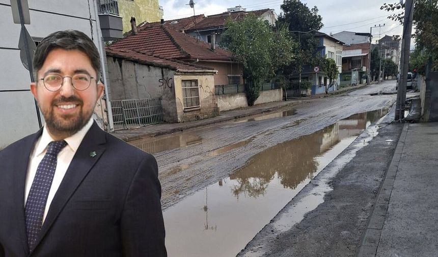 Mehmet Durmam Caddesi’nde Çamur Tepkisi