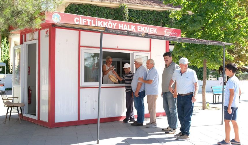 Çiftlikköy’de Halk Ekmekle Bütçelere Tam Destek