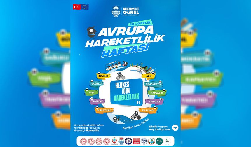 Yalova’da Hareketlilik Haftası Kapsamında Araç Trafiği Sınırlandırılacak