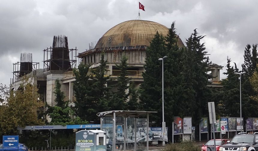 Yalova’da Tuna Cami Yükseliyor