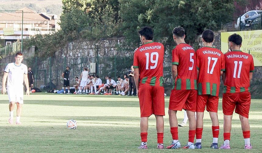 Yalovaspor’un Gençleri İlk Ciddi Sınavını Verdi