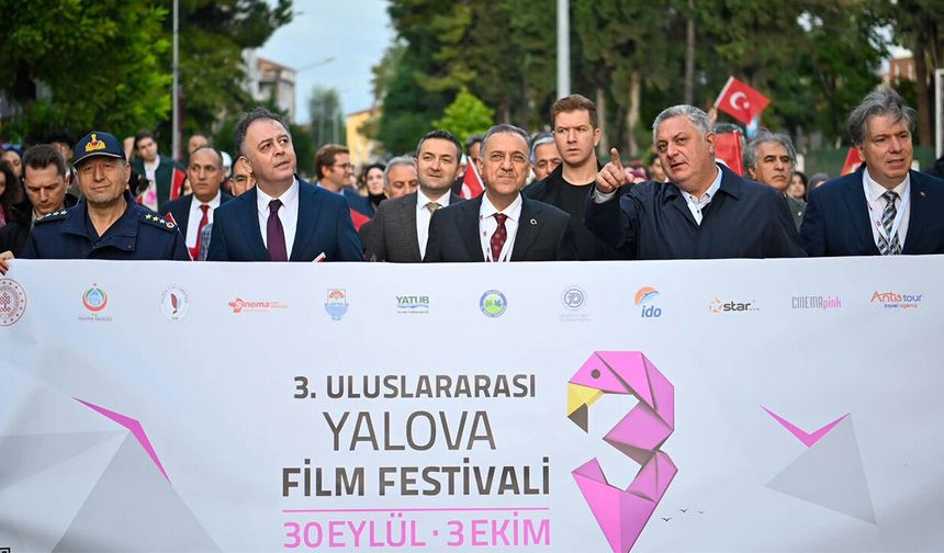 3. Uluslararası Yalova Film Festivali Coşkuyla Başladı