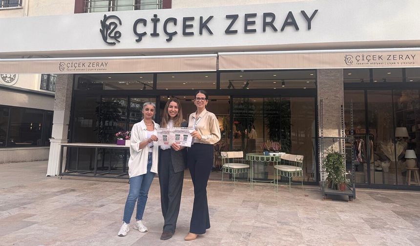 Çiçek Zeray da Gönüllü Dostu İşletme Projesi’nde