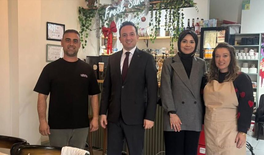 Altınova Kaymakamı Bayram’dan Sanat Atölyesine Ziyaret