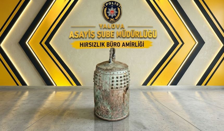 Yalova’nın Japon Barış Çanı Bulundu, 2 Şüpheli Tutuklandı