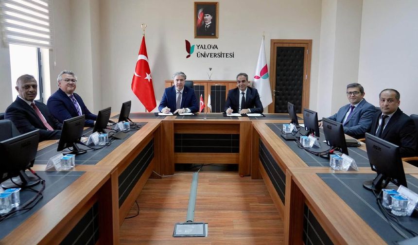 Yalova Üniversitesi ve Yalova GSİM Sporti̇f Başarı İçi̇n Güç Bi̇rliği Yapacak