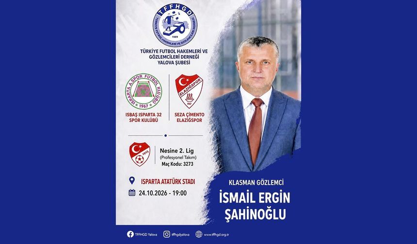 Yalovalı Hakem ve Gözlemcilerimiz Nesine 2-3. Lig ve PGL'nde Görevlendirildi