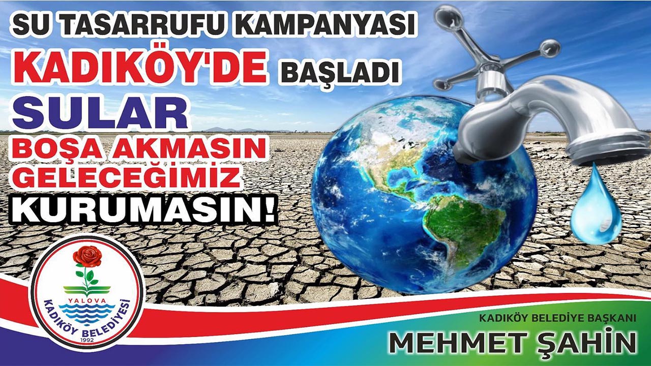 Kadıköy Belediyesinden su tasarrufu çağrısı (1)