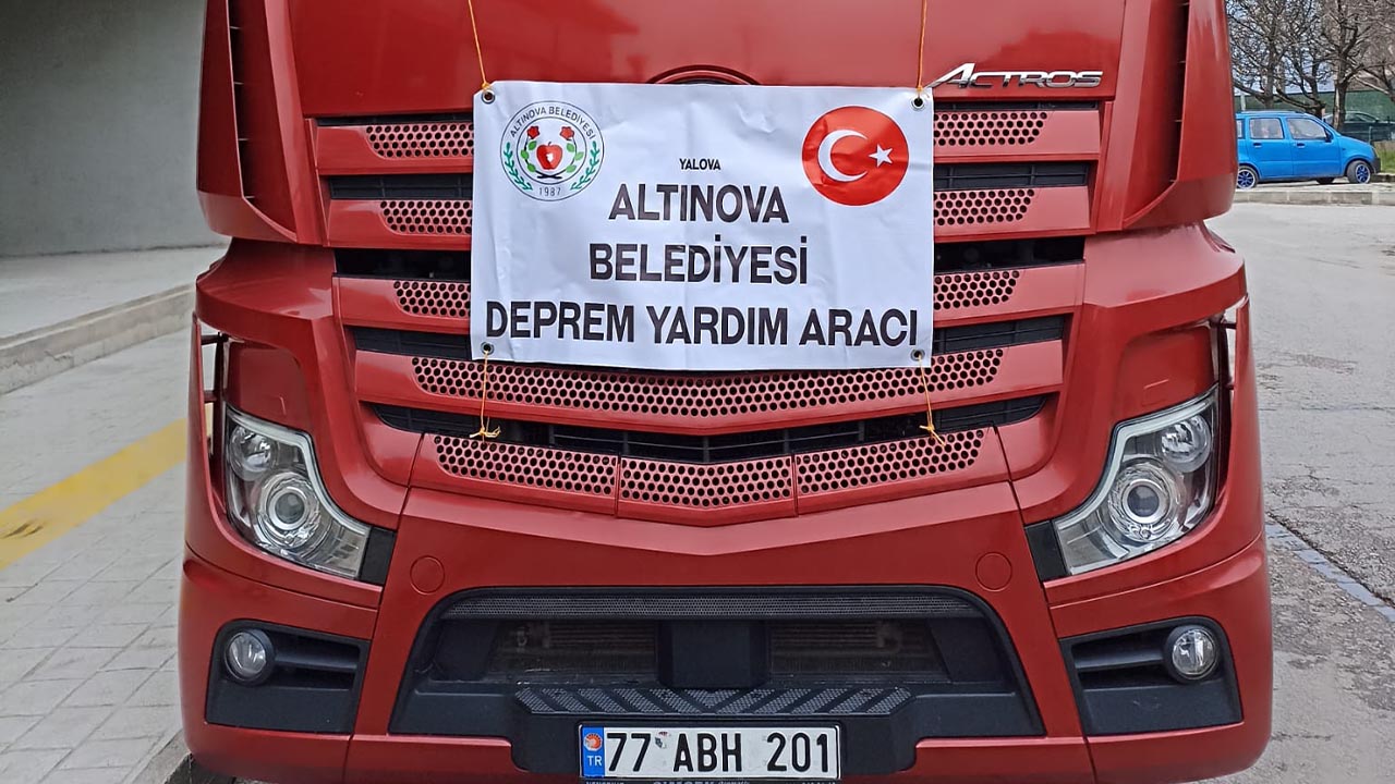 Altınova’dan yardım sevkiyatları devam ediyor (1.1)