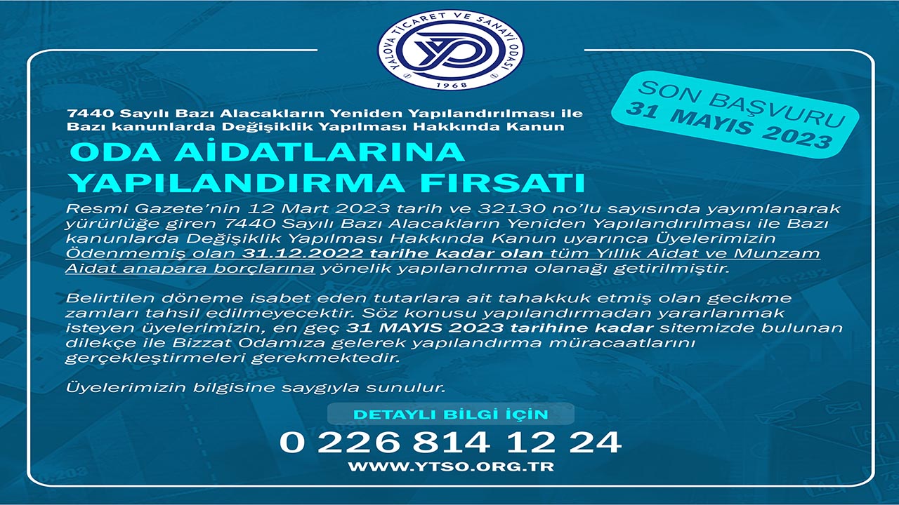 ticaret odası yapılandırma