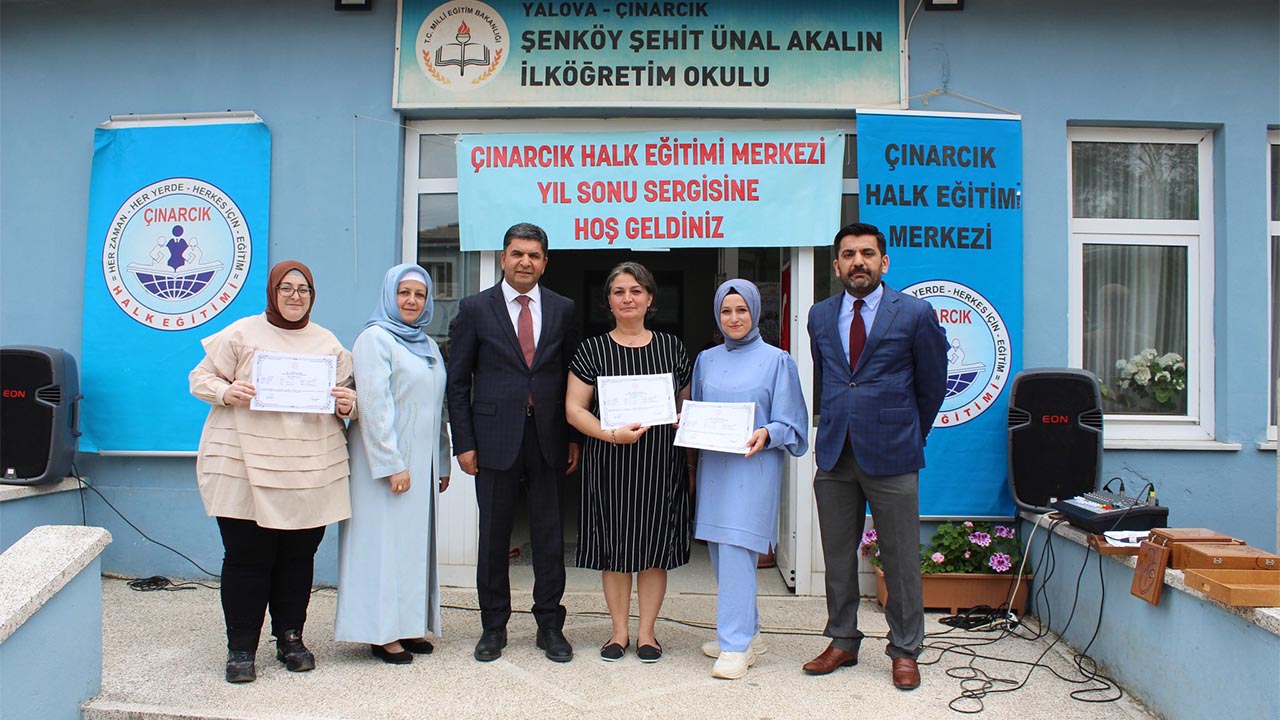 Çınarcık Halk Eğitim Merkezi sergisi açıldı (10)