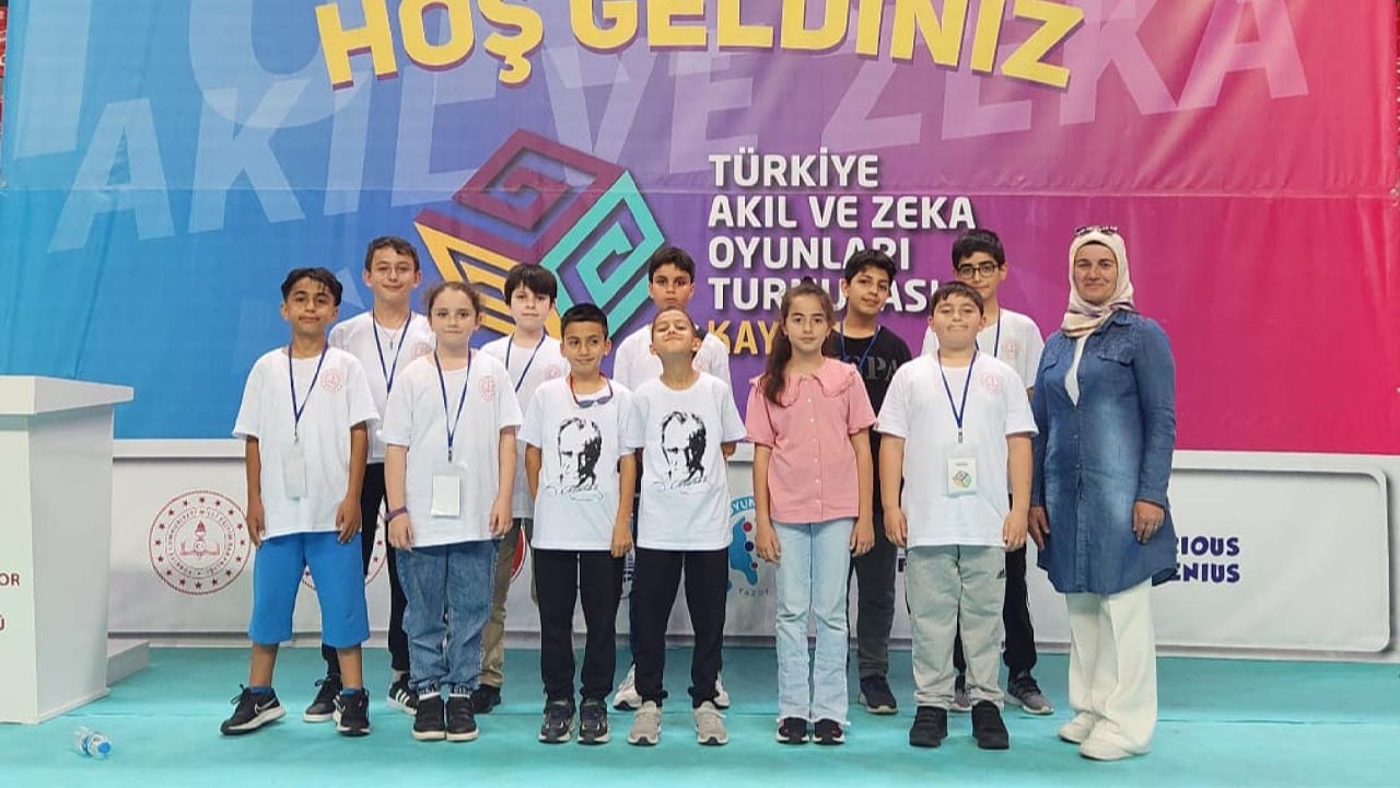 5. TÜRKİYE AKIL VE ZEKA OYUNLARI TURNUVASI KAYSERİ'DE YAPILDI (1)