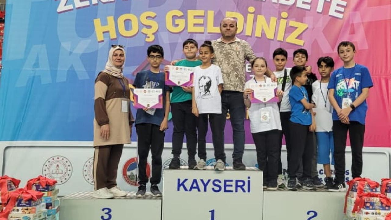 5. TÜRKİYE AKIL VE ZEKA OYUNLARI TURNUVASI KAYSERİ'DE YAPILDI (2)