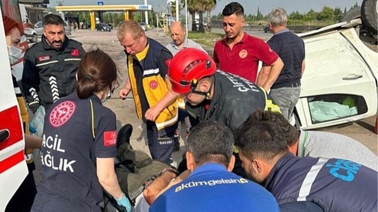 Taşköprü Mevkii’nde maddi hasarlı trafik kazası (5)