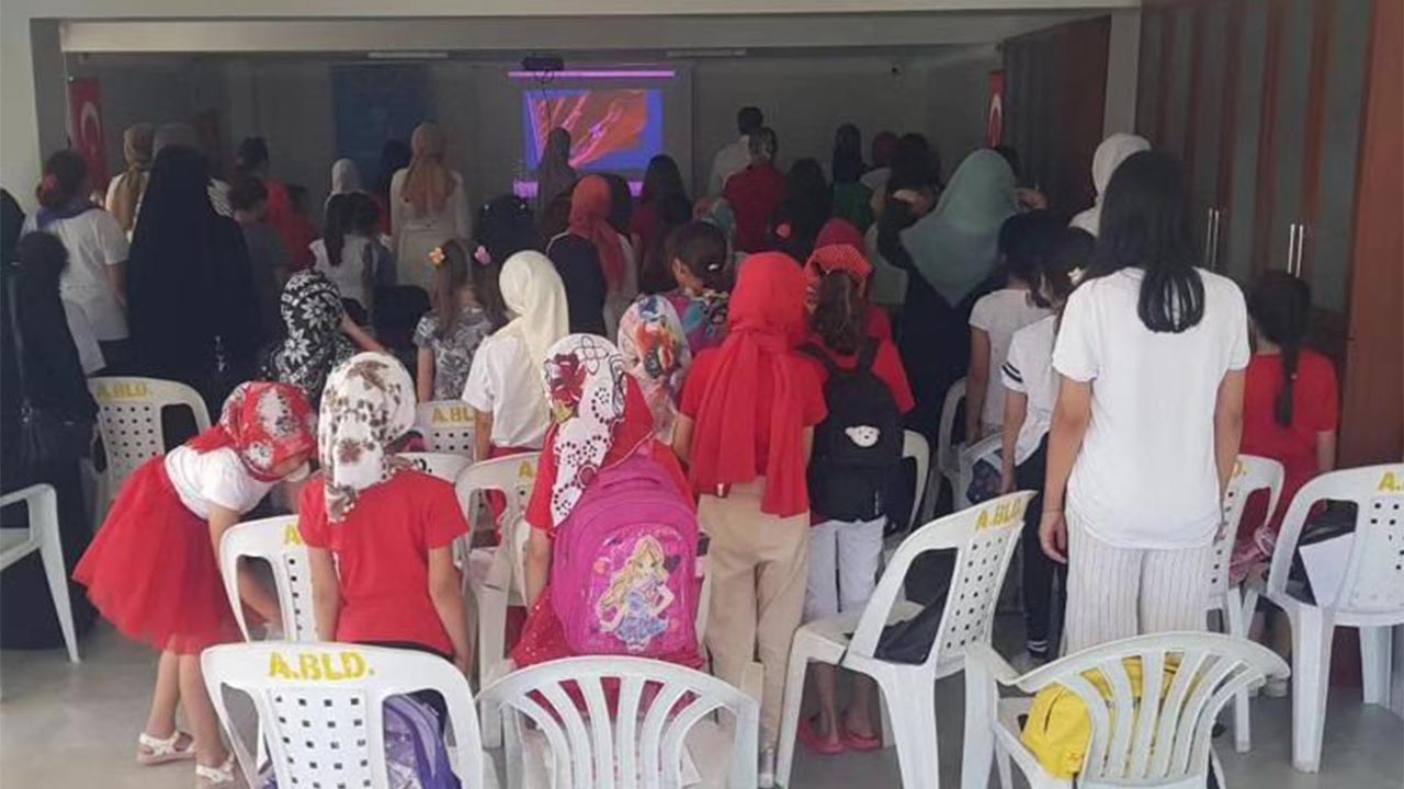 Kur'an Kursu Öğrencilerinden 15 Temmuz Şehitlerine Vefa Programı (2)