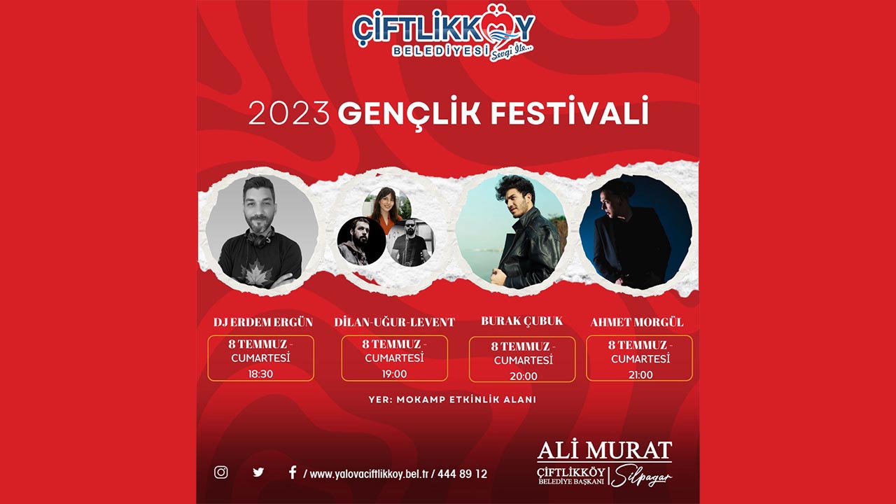 Çiftlikköy Belediyesi’nden gençlik festivali heyecanı (2)