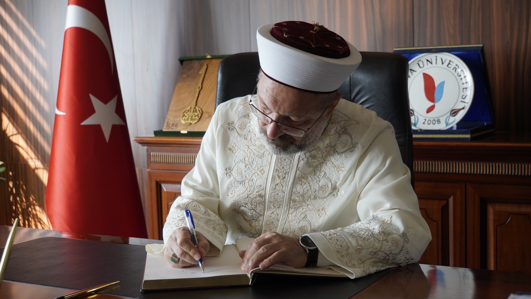 Diyanet İşleri Başkanı Prof. Dr. Ali Erbaş, Üniversiteyi Ziyaret Etti (4)