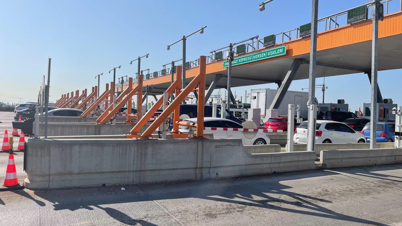 Osman Gazi Köprüsü’nde bayram tatili dönüş yoğunluğu4