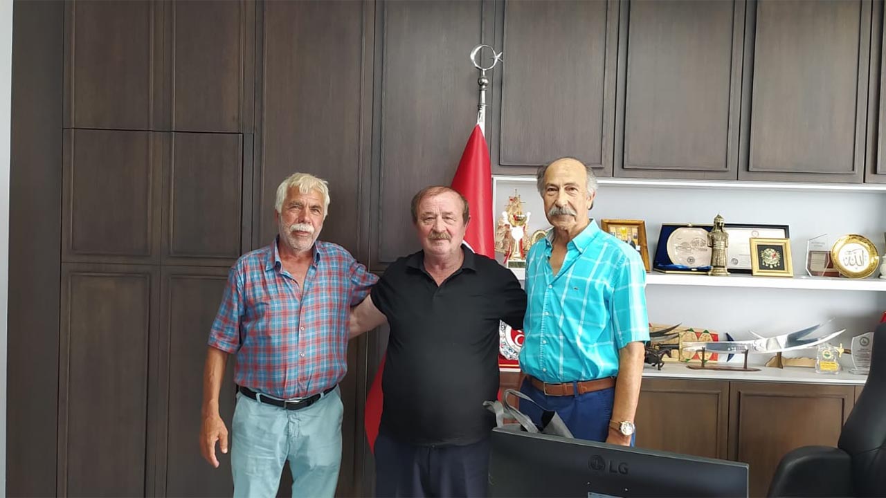 Başkan Temel’i ziyaret ettiler (2)