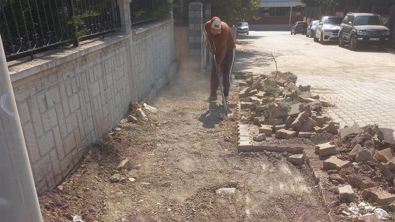 Kadıköy’de yol yenileme çalışması (1)