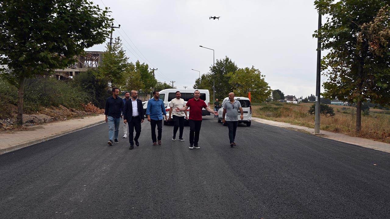 “RADAR CADDE’MİZDE SICAK ASFALTLAMA ÇALIŞMALARIMIZ SÜRÜYOR” (2)