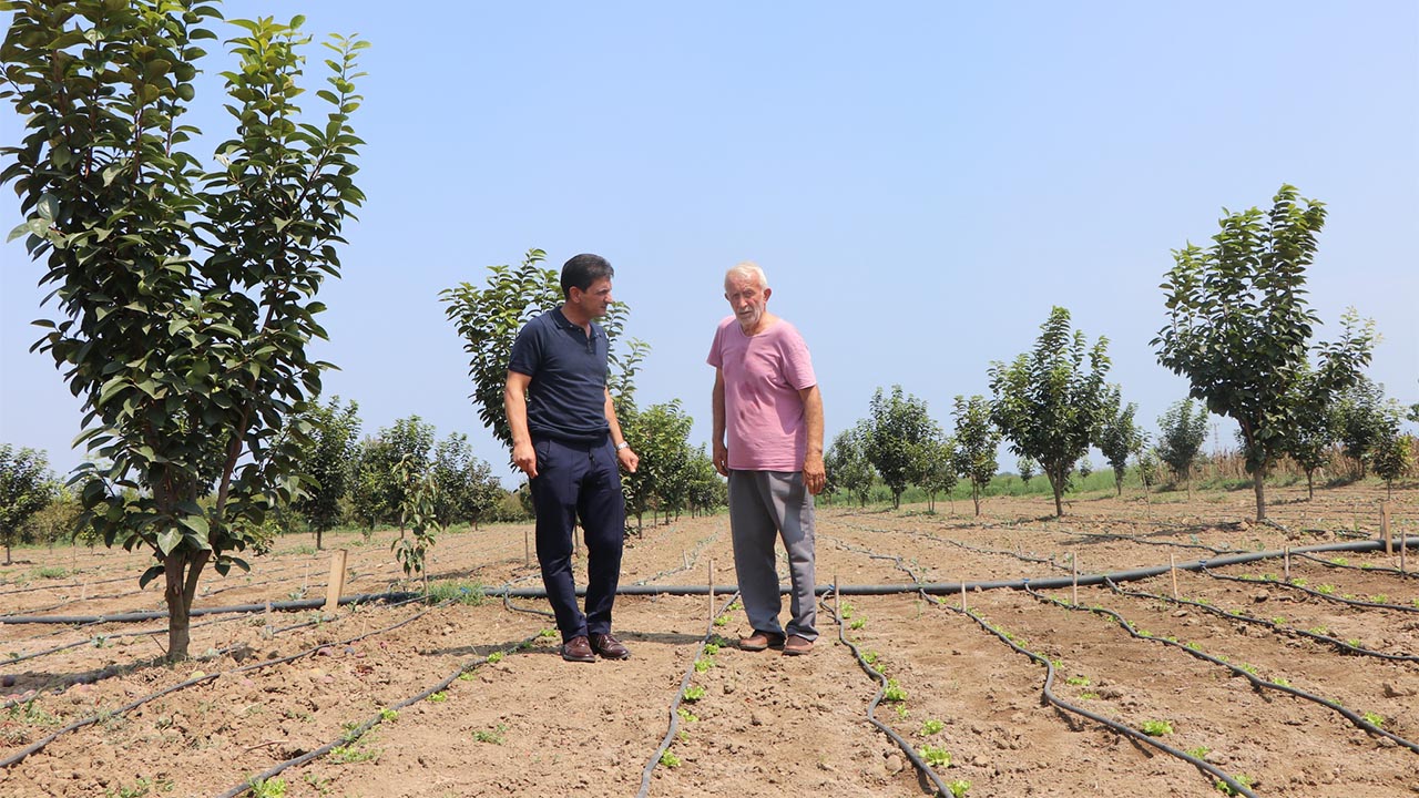 Parıldar, çiftçileri ziyaret etti (3)