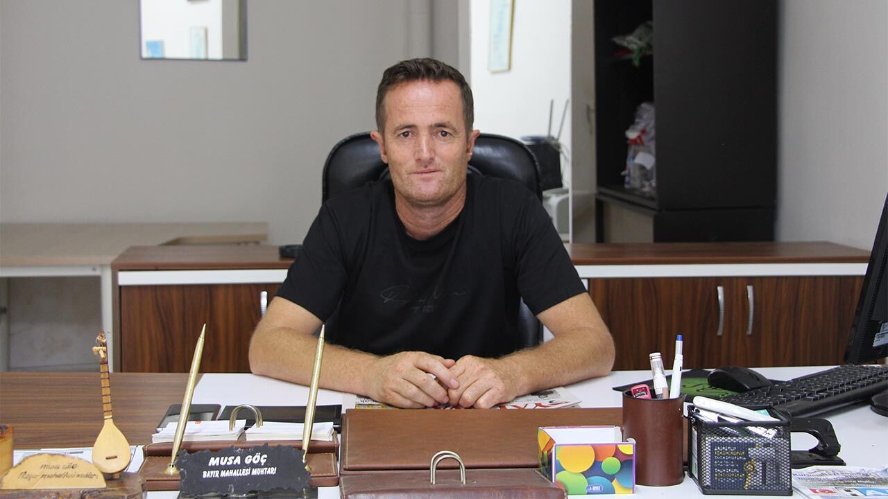 Armutlu Bayır Mahalle Muhtarı Musa Göç, “Bitmeyen Tünelimiz Var”