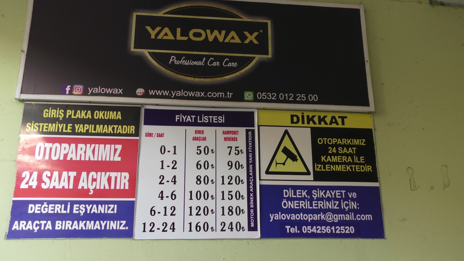 Yalova’da Otopark Ücretleri Ne Kadar  (1)