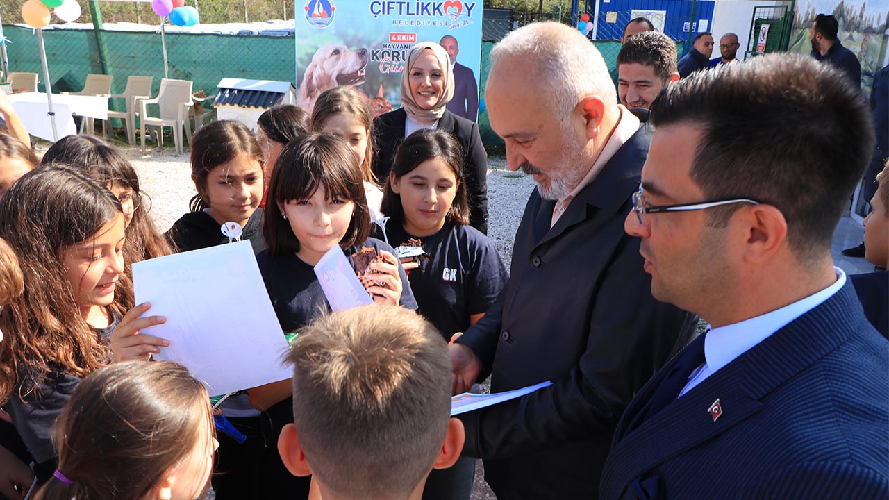 MİNİKLER HAYVAN DOSTU SERTİFİKALARINI BAŞKAN SİLPAGAR’DAN ALDI (3)