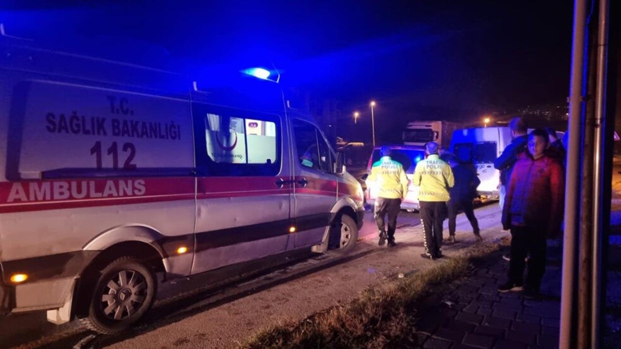 Milas'ta trafik kazası 1'i ağır, 2 yaralı (4)