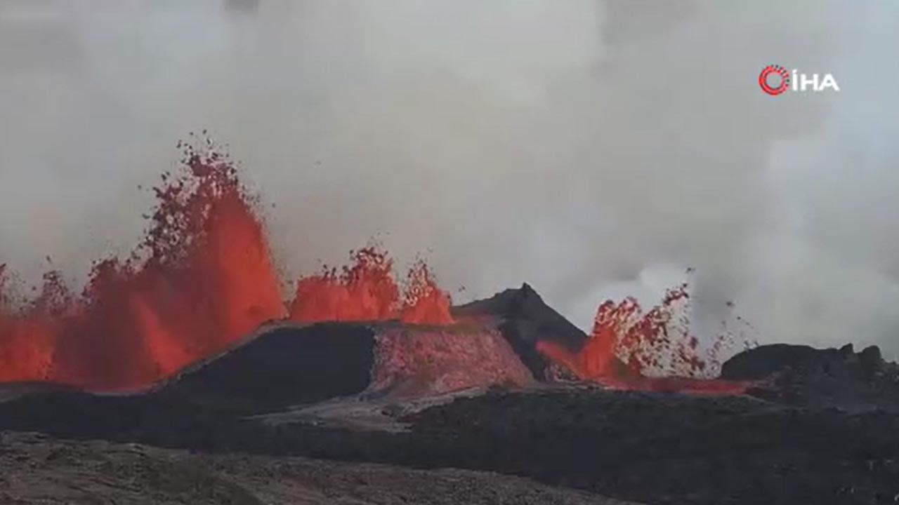 Izlanda Yanardağ Patlama (3)