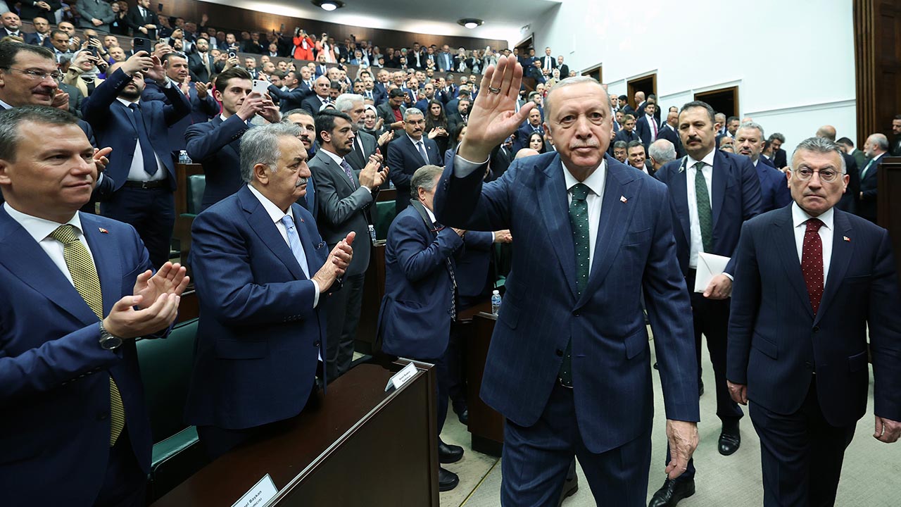 Recep Tayyip Erdoğan Grup Toplantı Akp Israil Filistin (6)