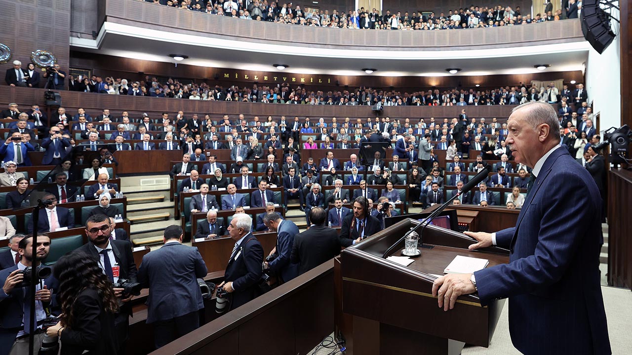 Recep Tayyip Erdoğan Grup Toplantı Akp Israil Filistin (7)