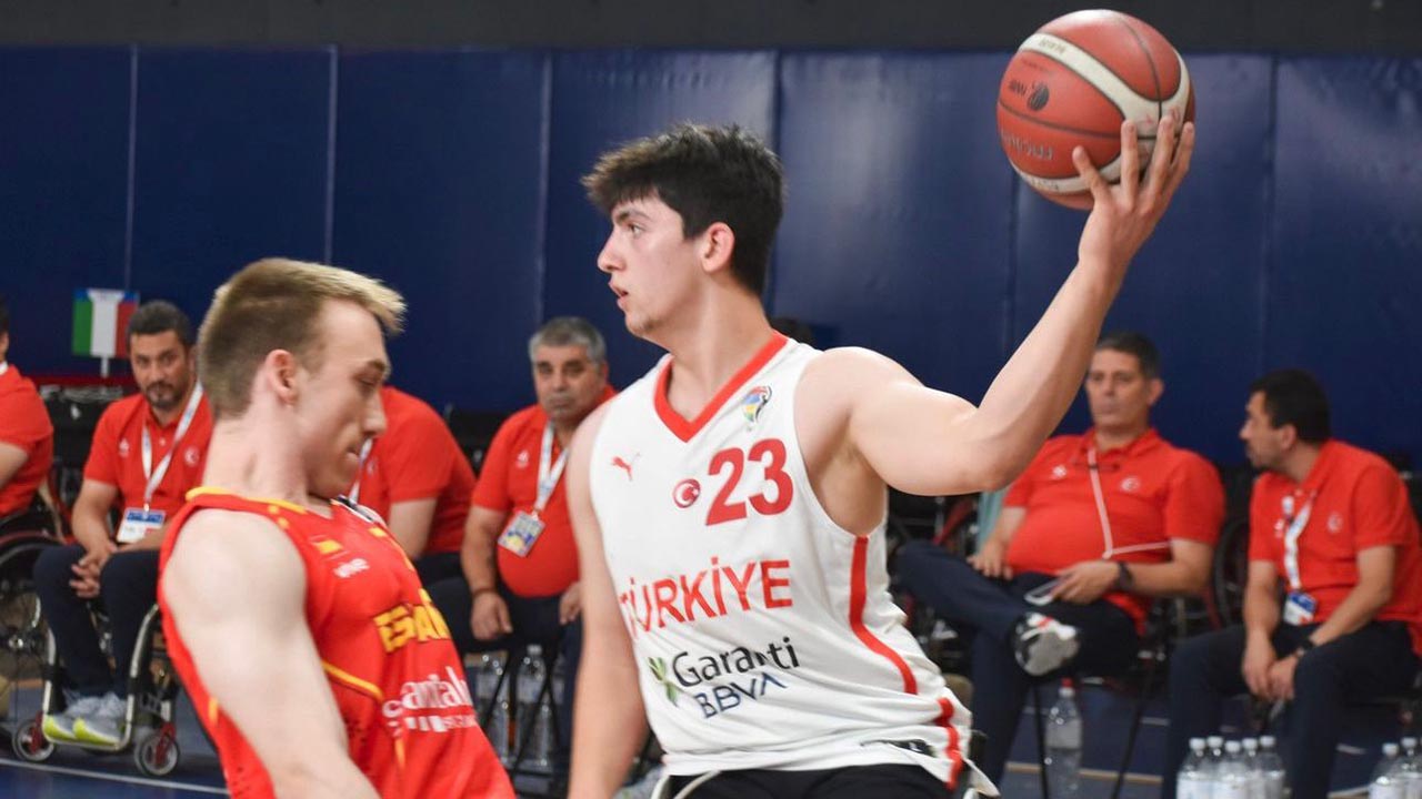 Yalova Ispanya U23 Avrupa Tekerlekli Basketbol Sampiyona Milli Takim (2)