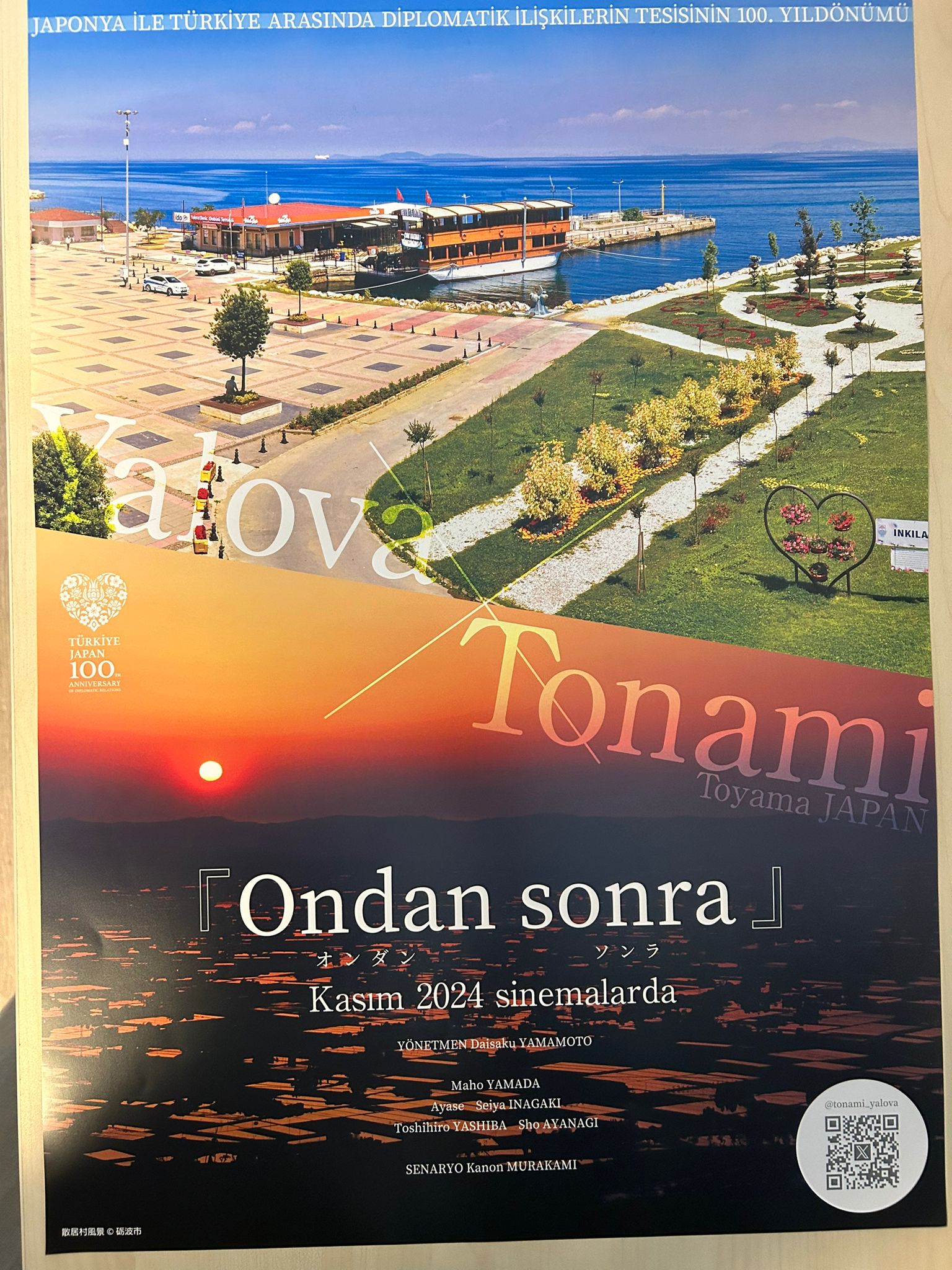 Yalova Tonami Turk Japonya Dostluk Film Cekimi (1)