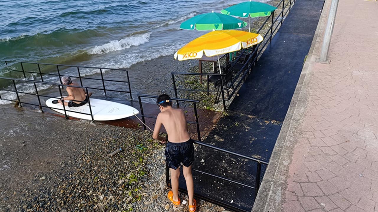 Yalova Cinarcik Harmanlar Mahalle Vali Aki Cadde Engelsiz Plaj Yenilene (3)