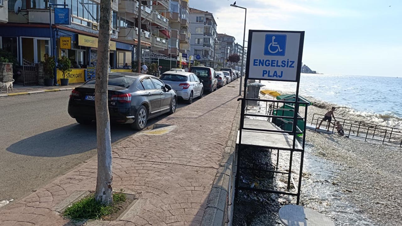 Yalova Cinarcik Harmanlar Mahalle Vali Aki Cadde Engelsiz Plaj Yenilene (5)