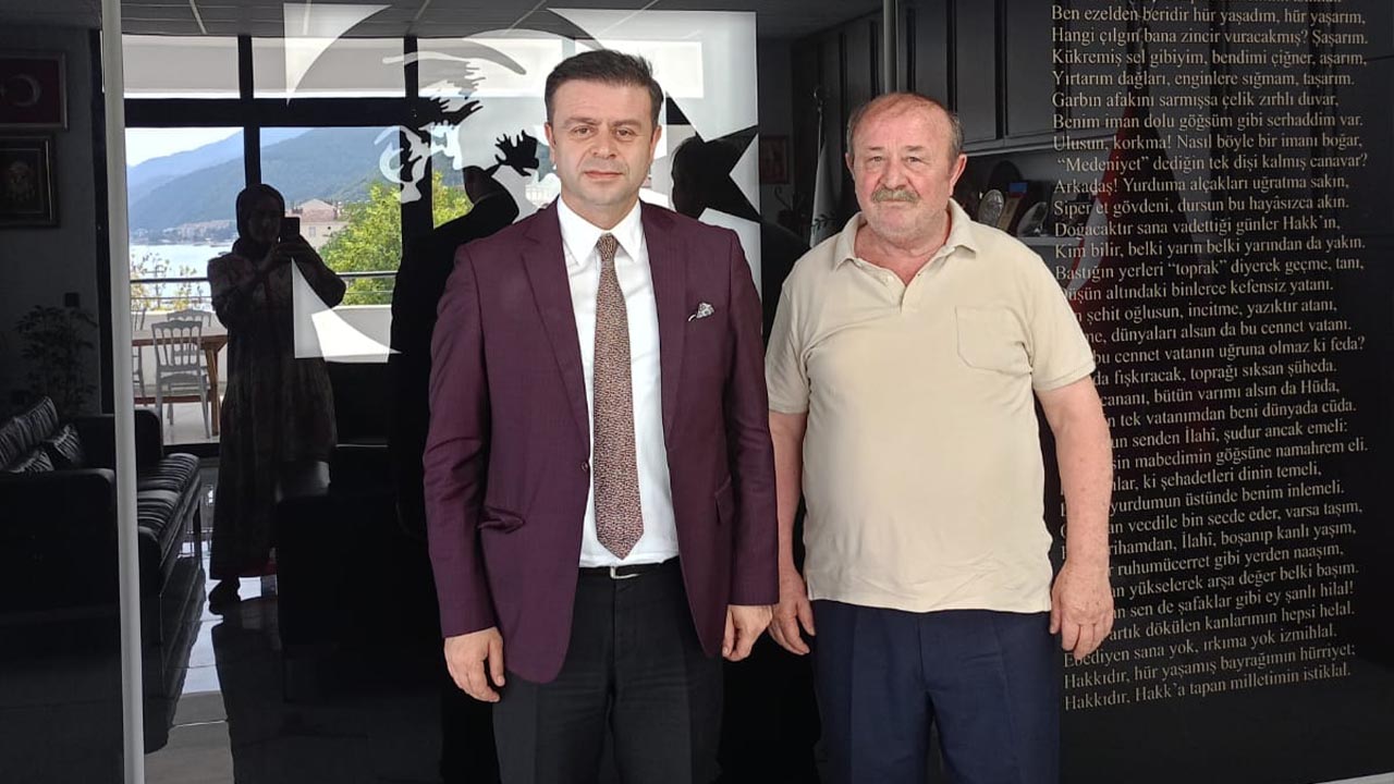 Yalova Il Milli Egitim Mudur Cinarcik Esenkoy Kaymakam Belediye Baskan Ziyaret (2)