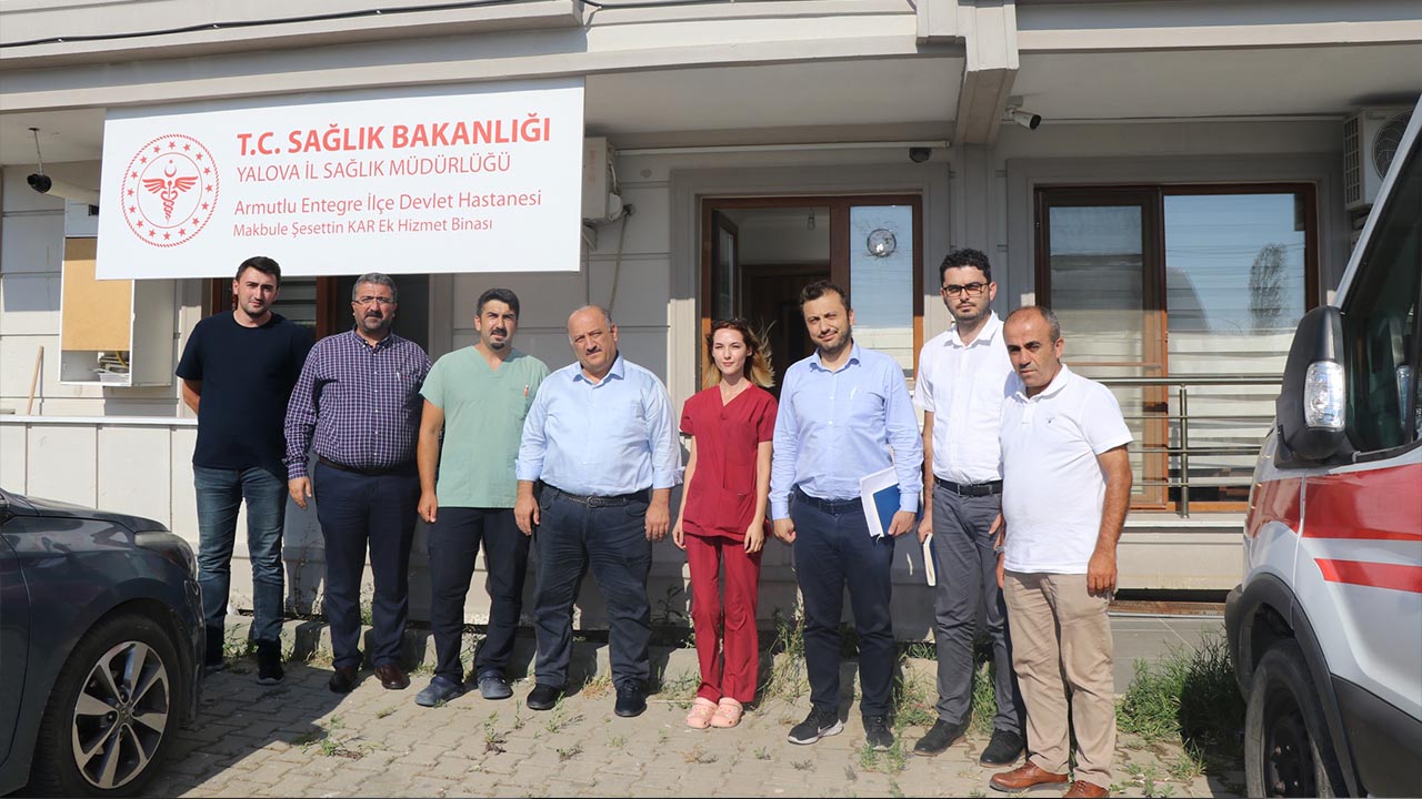 Yalova Il Saglik Mudur Hastane Bashekim Armutlu Belediye Baskan Ziyaret Inceleme (3)