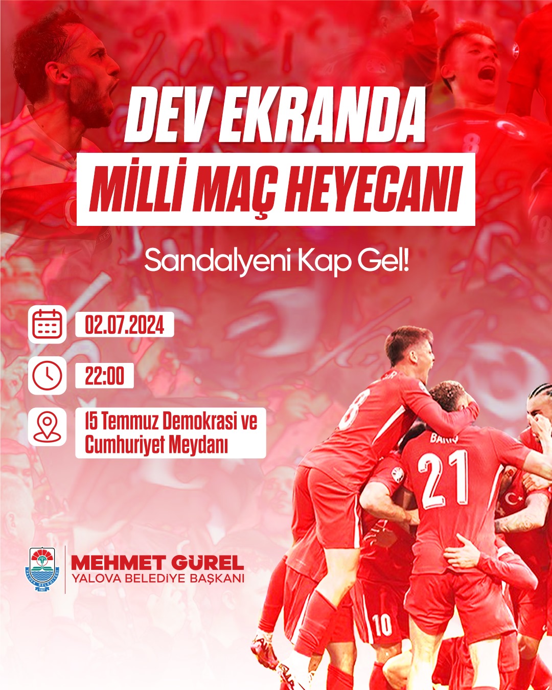 Yalova Belediye Milli Takim Futbol Dev Ekran