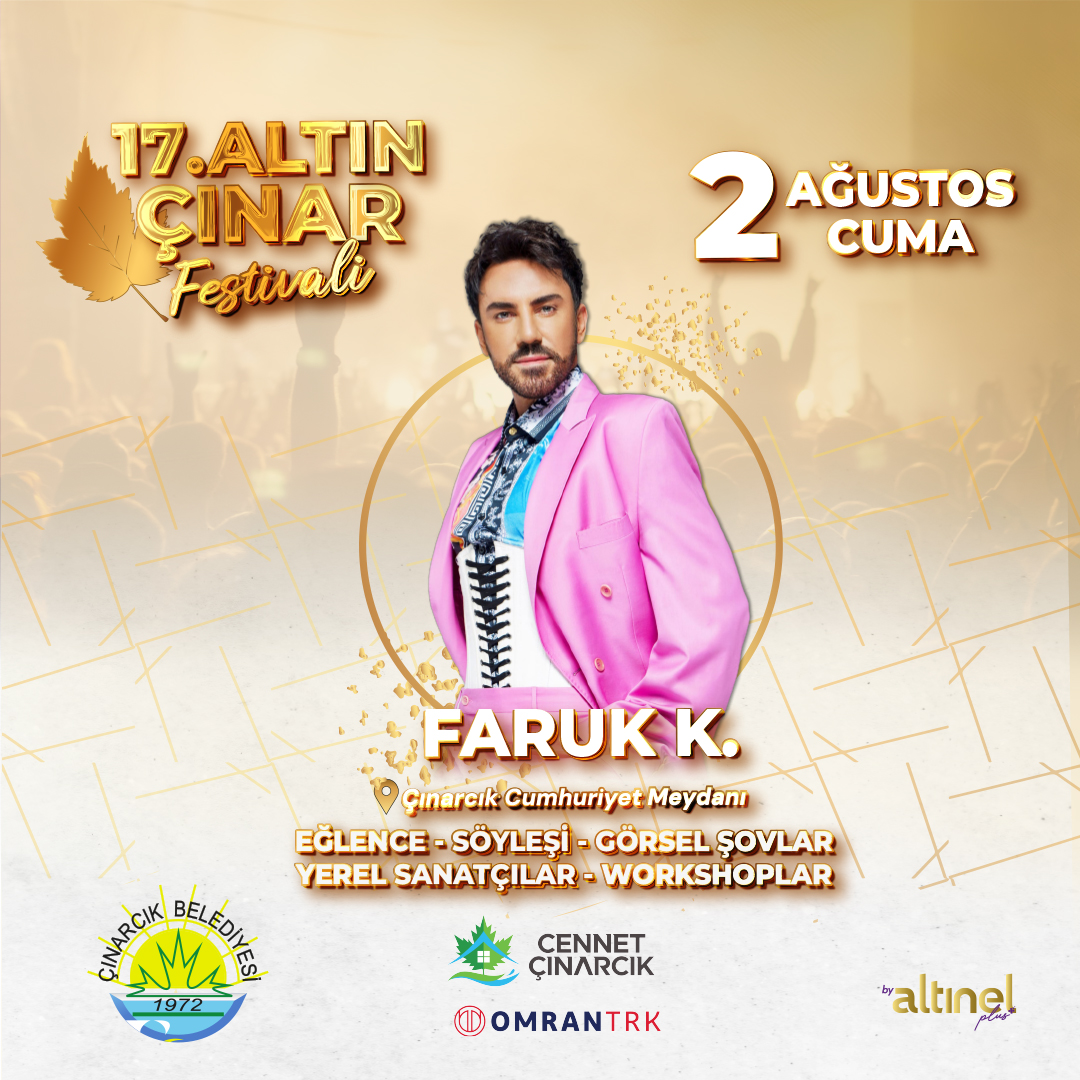 Yalova Cinarcik Altin Cinar Festival Eglence Muzik (1)