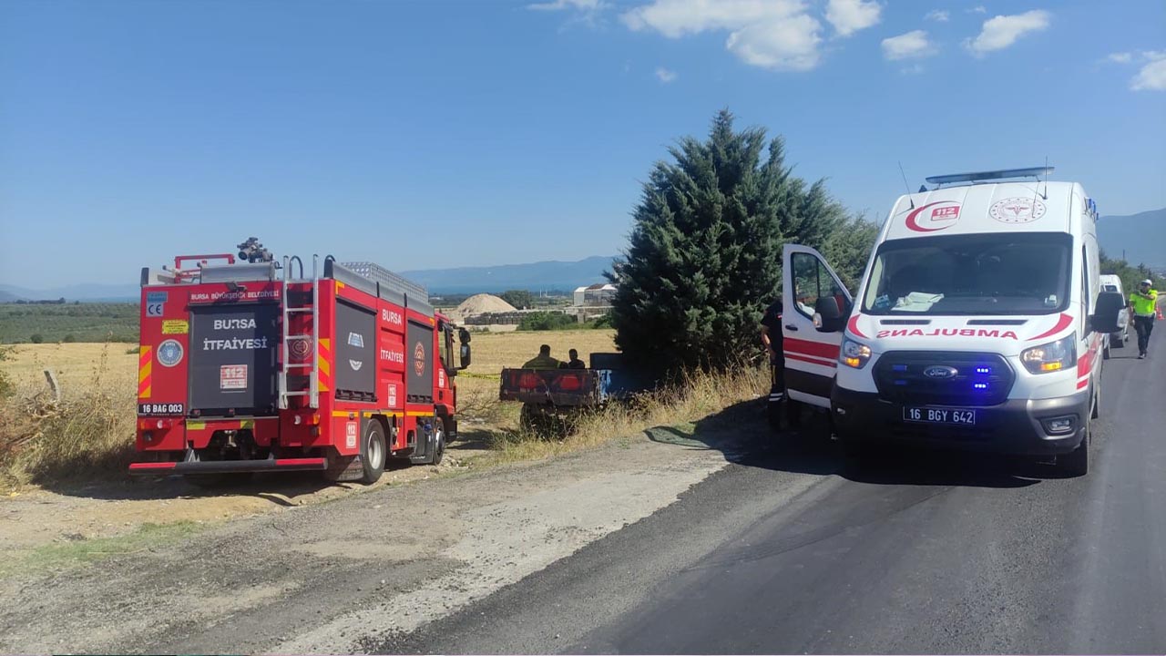 Yalova Bursa Orhangazi Traktor Olu (5)