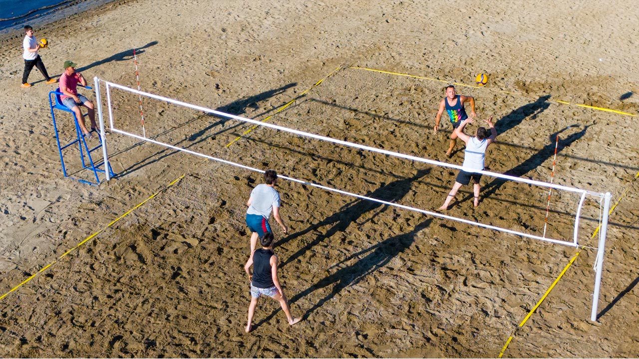 Yalova Ciftlikkoy Belediye Voleybol Turnuva Mokamp Plaj Ceyrek Final (2)