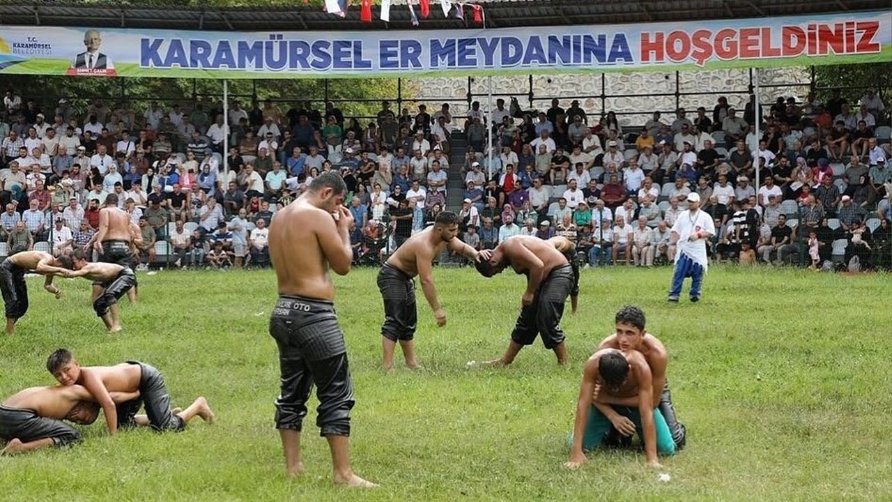 Yalova Kaytazdere Belediye Baskan Karamursel Altin Kemer Yagli Gures Heyecan (3)