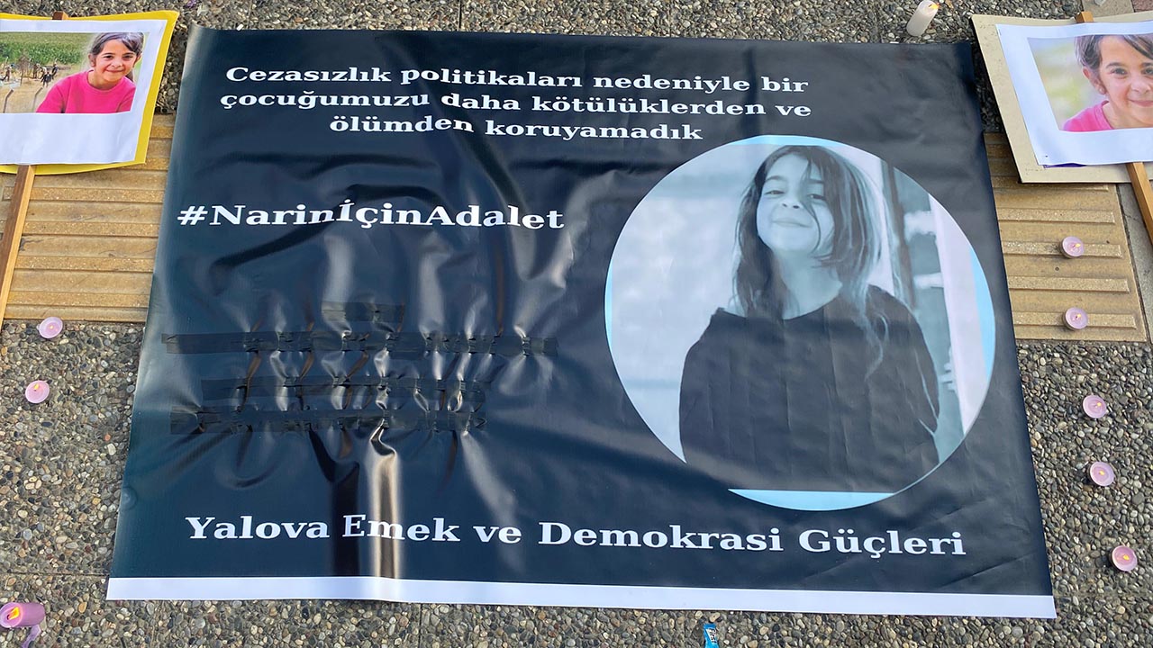 Yalova Narin Protesto Aciklama Cinayet Kiz Cocuk Kadin (2)