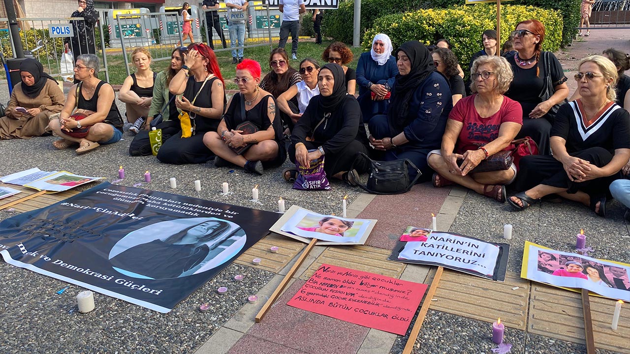 Yalova Narin Protesto Aciklama Cinayet Kiz Cocuk Kadin (6)