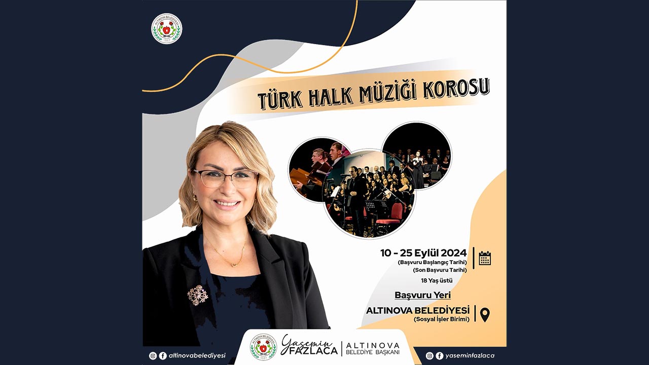 Yalova Altinova Belediye Turk Halk Muzik Koro Basvuru (1)