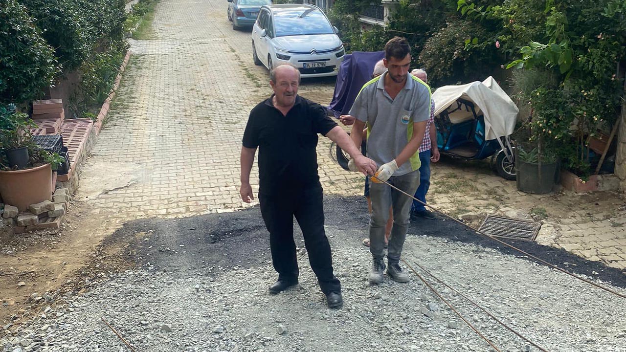 Yalova Esenkoy Belediye Baskan Yesilkent Mevki Belde Yol Calisma (4)