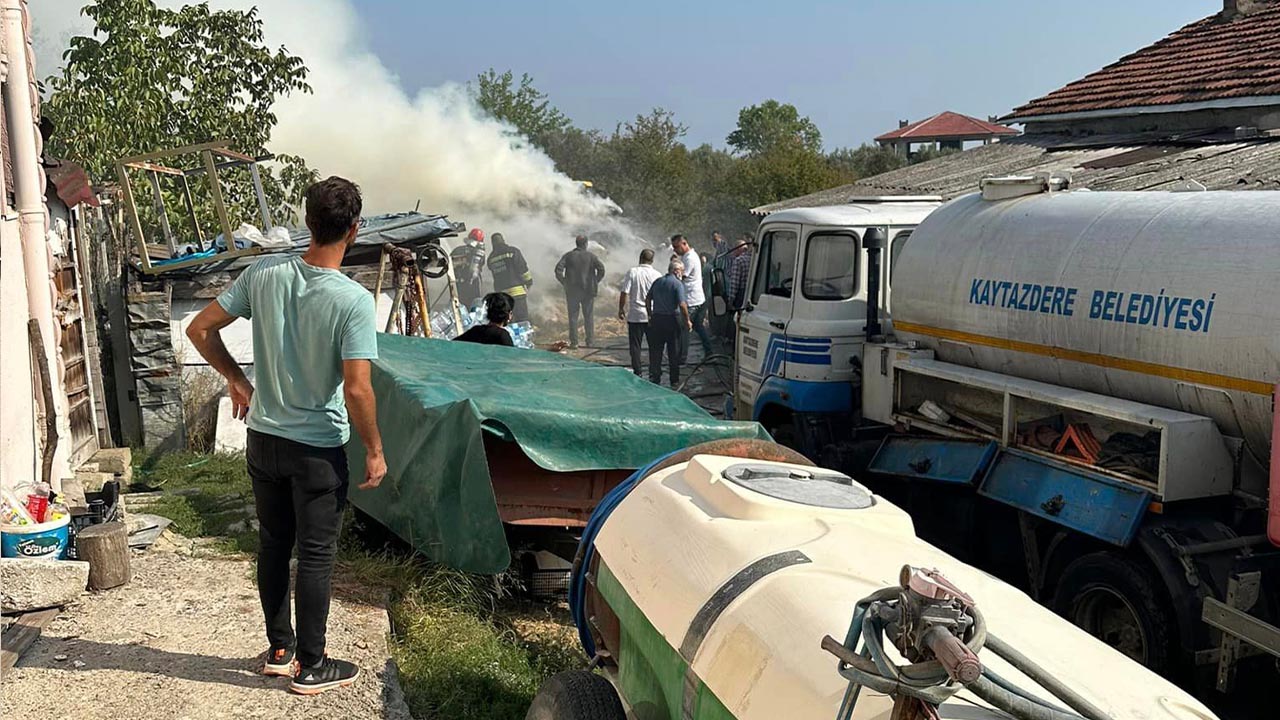 Yalova Kaytazdere Belde Ahir Yangin Korku Panik (2)